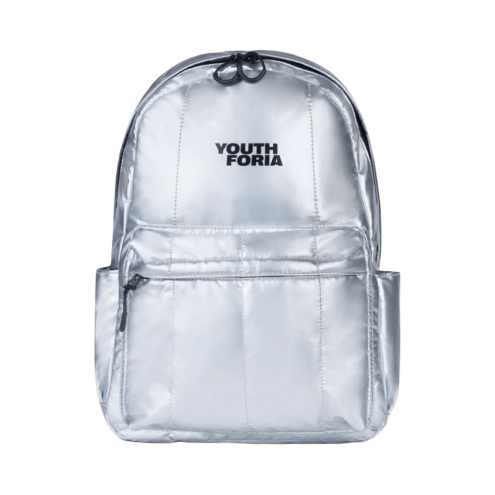 YOUTHFORIA Limited Edition Silver Backpack